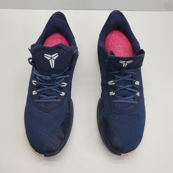 Nike Shoes Men's 11.5 Kobe Mamba Fury TB Navy Blue Sneakers CK6632-400 - Picture 2 of 16
